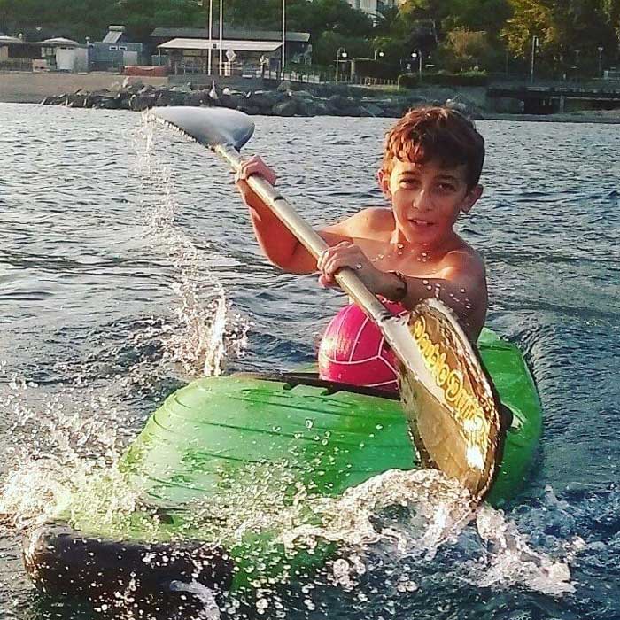 Corsi canoa estivi bambini ad Arenzano